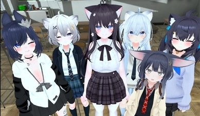 もふもふ調教ケモミミVR!のレビュー・口コミ！学園内の色々な場所でケモミミ美少女達とHし放題